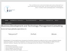 Tablet Screenshot of externalinput.com